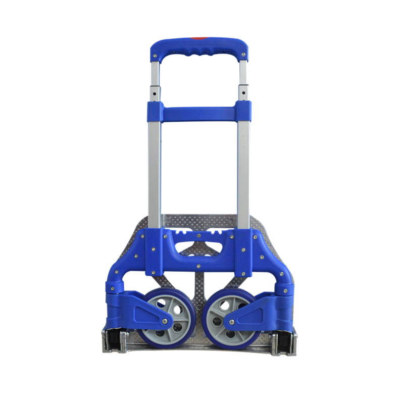 Portable Aluminum Folding Luggage Trolley Cart