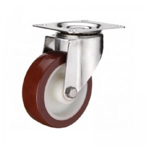 Red Polyurethane Casters