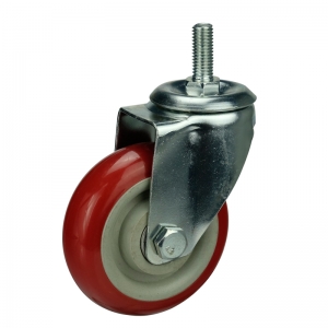 All Weather PVC Threaded Caster Wheels