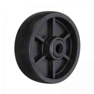 4 5 6 8 black plastic single wheel