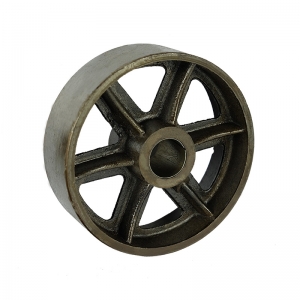 cast iron single wheel