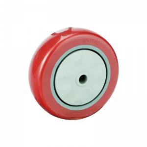 3 4 5 red PVC single wheel