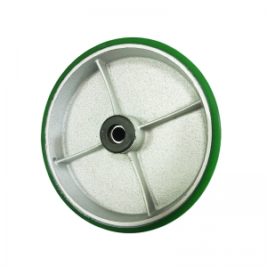 cast iron core PU single wheel