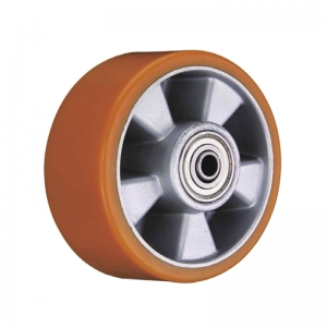 Aluminium core polyurethane single wheel
