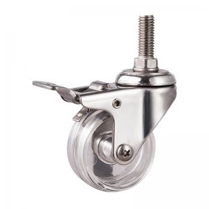 Stainless Steel Casters With Total Brake