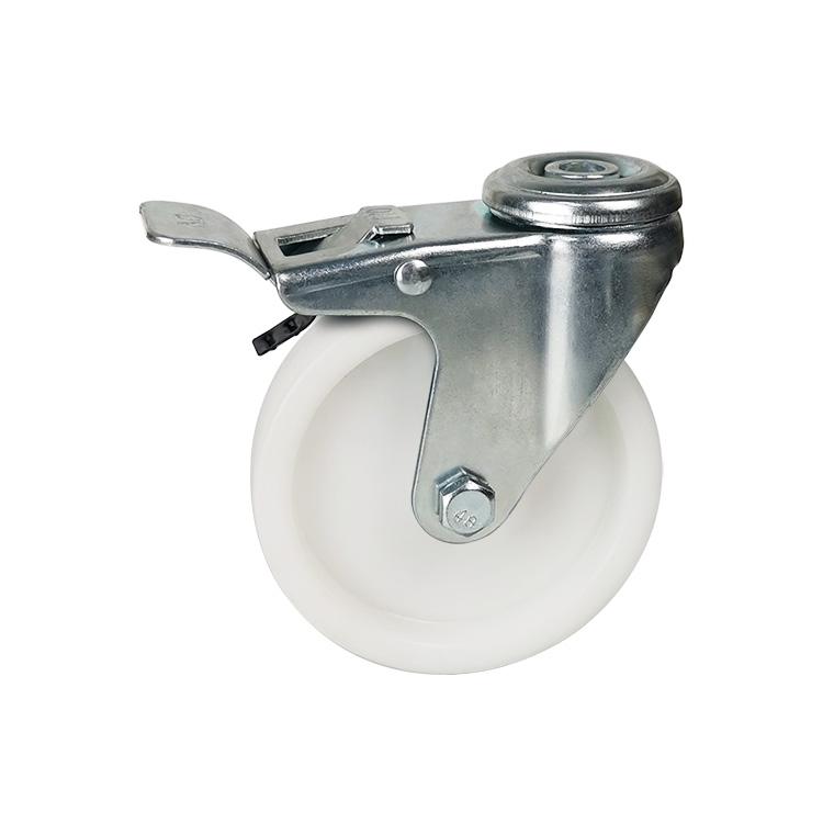 50kg bolt hole swivel PP casters
