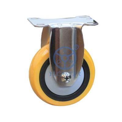 3 stainless steel pu caster