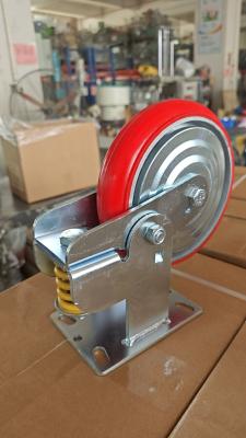 industrial castor spring loaded casters