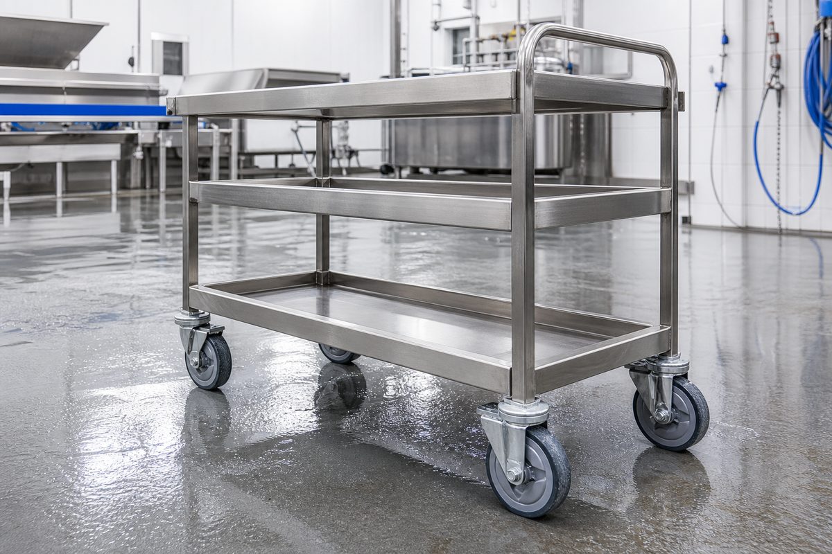 Casters For Food Processing Equipment