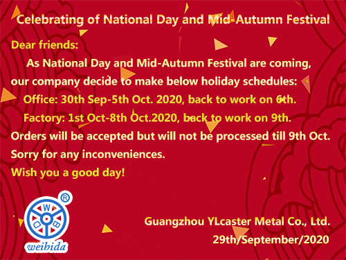 Celebración del Día Nacional y de mediados de otoño festival