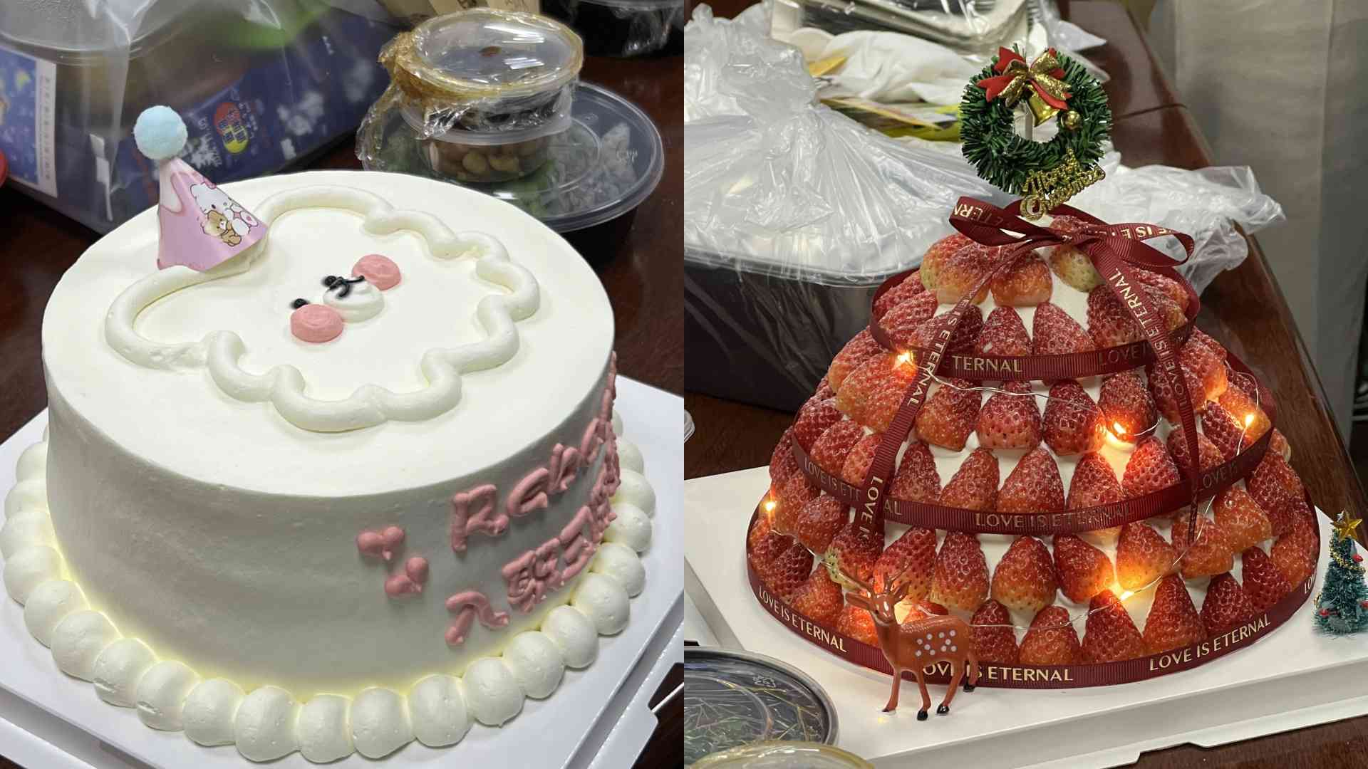 Evento especial para celebrar los cumpleaños y la Navidad del personal